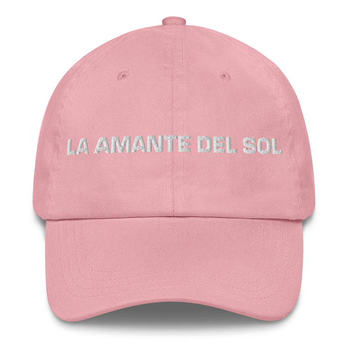 La Amante Del Sol The Sun Lover Mexican Spanish Pride Gift Regalo Dad Hat