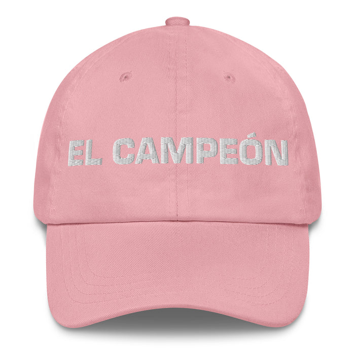 El Campeón The Champion Mexican Spanish Pride Gift Regalo Dad Hat