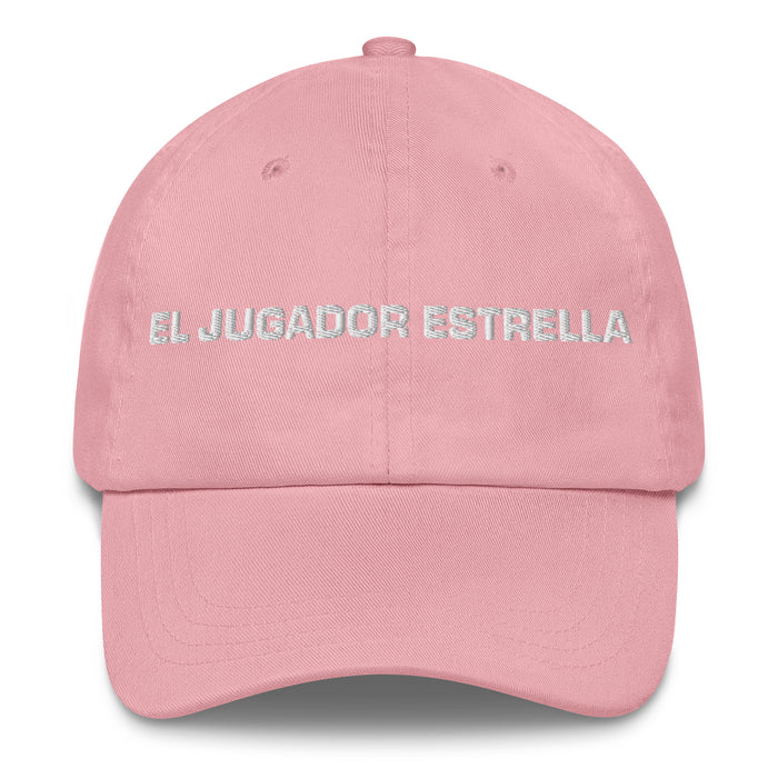 El Jugador Estrella The Star Player Mexican Spanish Pride Gift Regalo Dad Hat