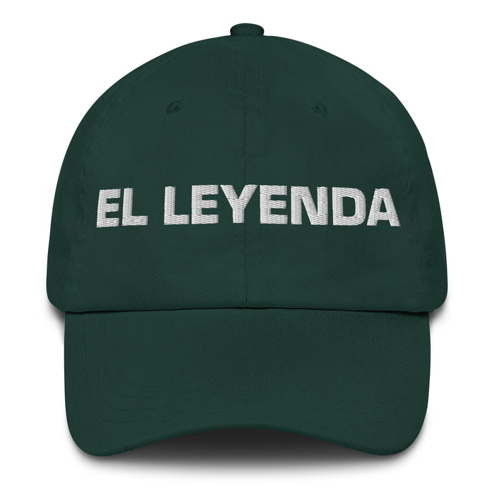 El Leyenda The Legend Mexican Spanish Pride Gift Regalo Dad Hat - Mexicada