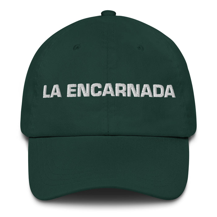 La Encarnada The Embodied One Mexican Spanish Pride Gift Regalo Dad Hat - Mexicada