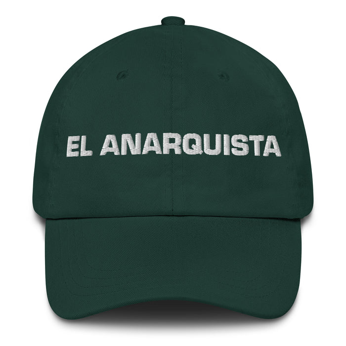 El Anarquista The Anarchist Mexican Spanish Pride Gift Regalo Dad Hat - Mexicada