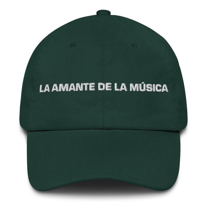 La Amante De La Música The Music Lover Mexican Spanish Pride Gift Regalo Dad Hat - Mexicada