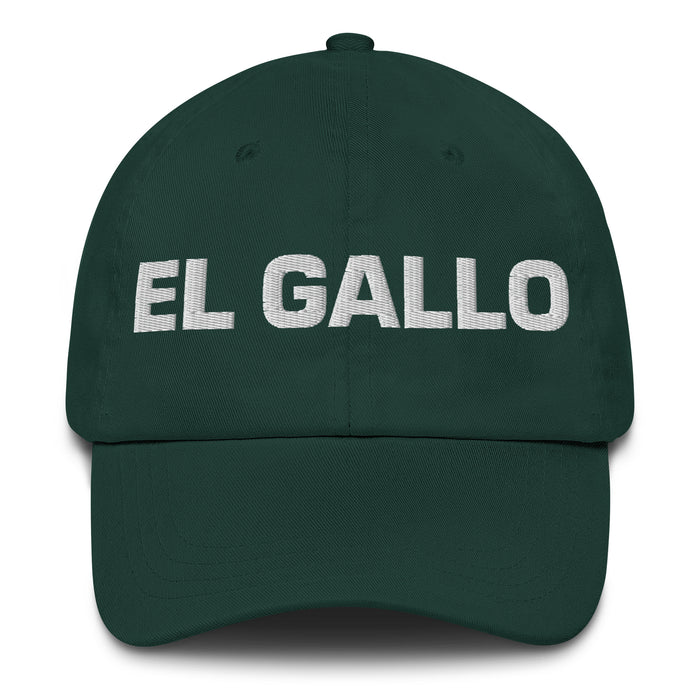 El Gallo The Rooster Mexican Spanish Pride Gift Regalo Dad Hat - Mexicada