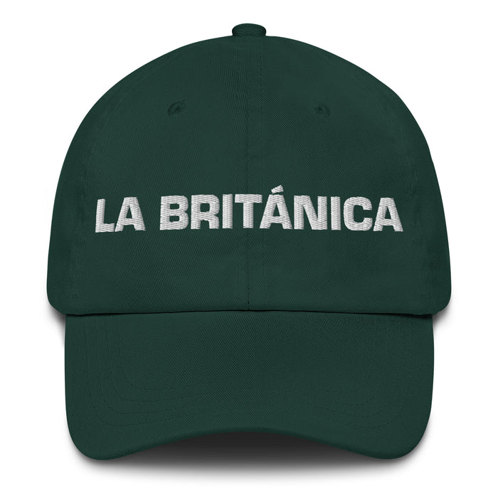 La Británica The British Mexican Spanish Pride Gift Regalo Dad Hat - Mexicada