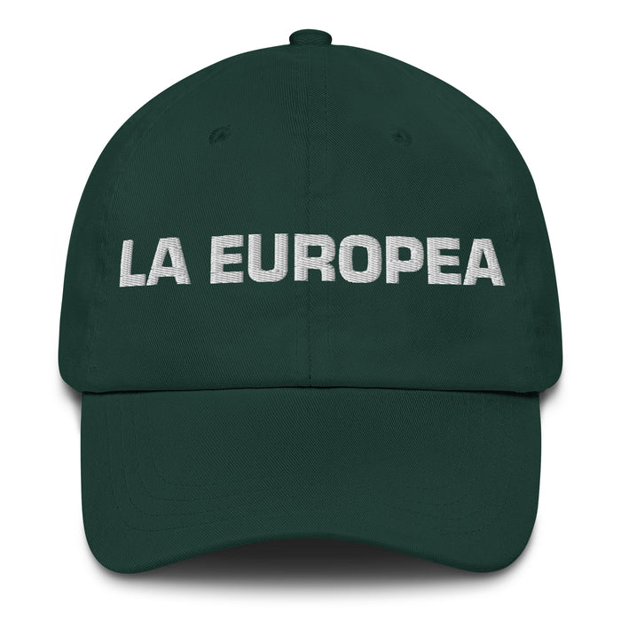 La Europea The European Mexican Spanish Pride Gift Regalo Dad Hat - Mexicada