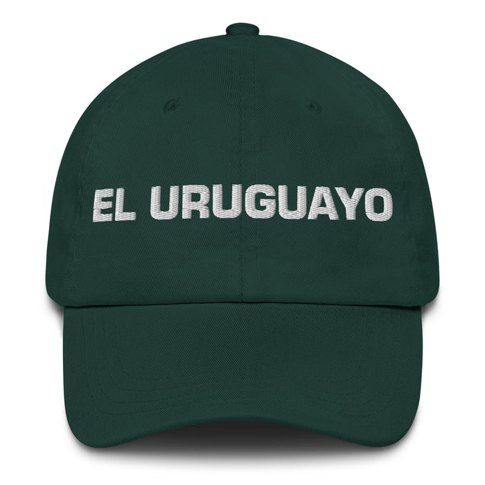 El Uruguayo The Uruguayan Mexican Spanish Pride Gift Regalo Dad Hat - Mexicada