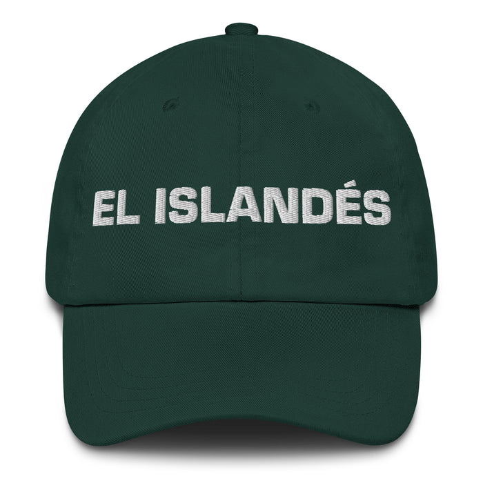 El Islandés The Icelandic Mexican Spanish Pride Gift Regalo Dad Hat - Mexicada