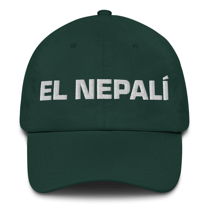 El Nepalí The Nepali Mexican Spanish Pride Gift Regalo Dad Hat