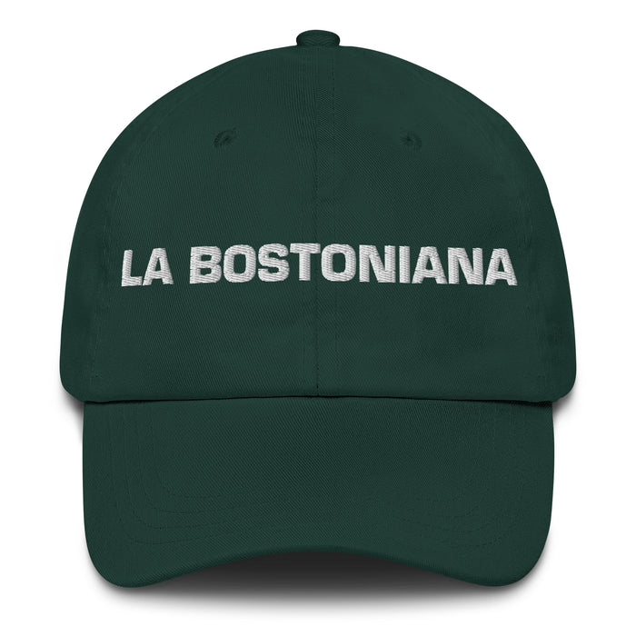 La Bostoniana The Bostonian Mexican Spanish Pride Gift Regalo Dad Hat - Mexicada