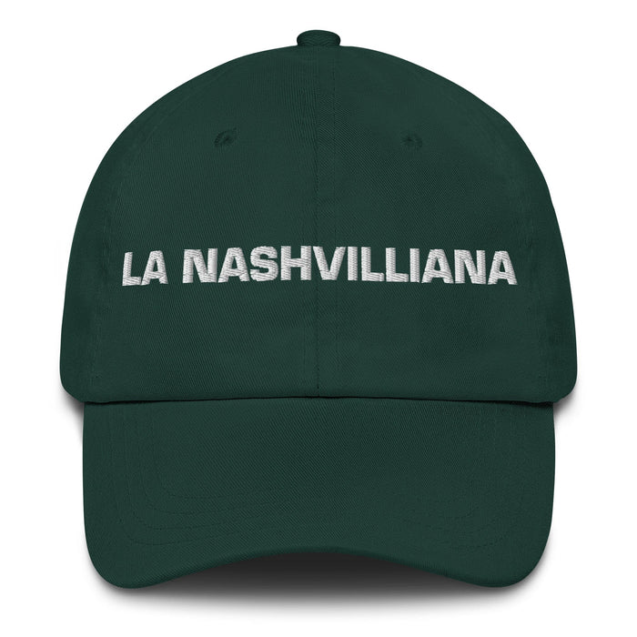 La Nashvilliana The Nashvillian Mexican Spanish Pride Gift Regalo Dad Hat - Mexicada