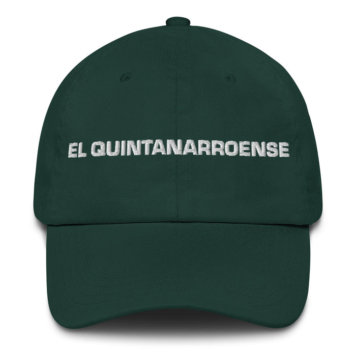 El Quintanarroense Der Bewohner von Quintana Roo Mexikanischer spanischer Stolz Geschenk Regalo Papa Hut