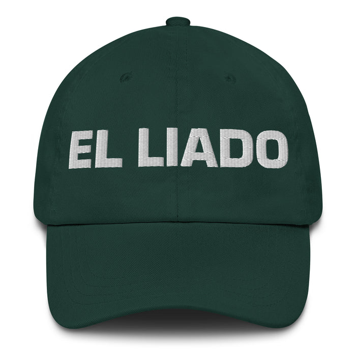 El Liado The Hooked Up One Mexican Spanish Pride Gift Regalo Dad Hat