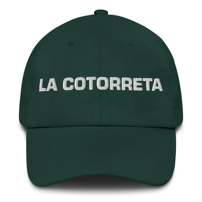 La Cotorreta The Talkative One Mexican Spanish Pride Gift Regalo Dad Hat