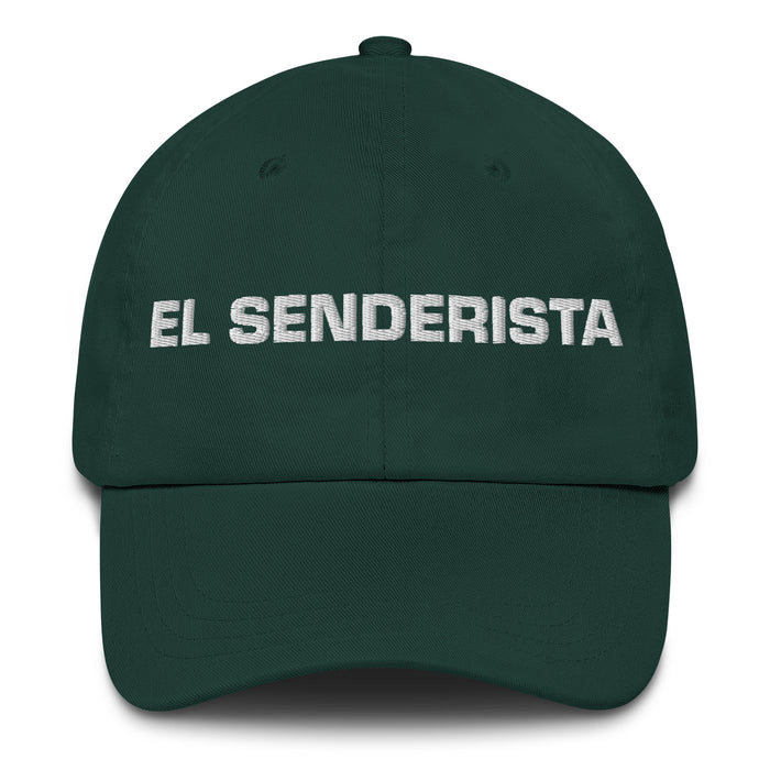 El Senderista The Hiker Mexican Spanish Pride Gift Regalo Dad Hat