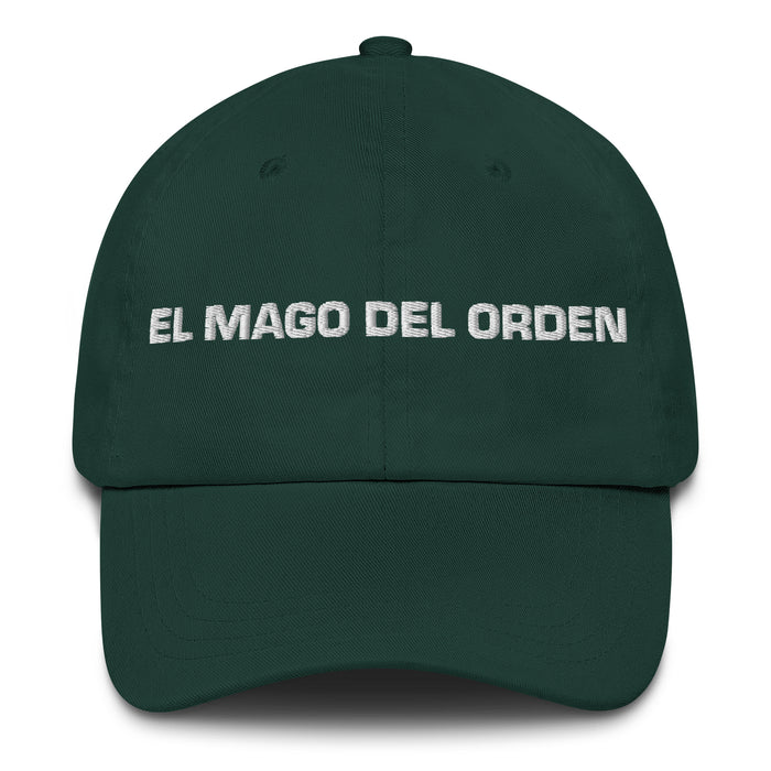 El Mago Del Orden The Order Wizard Mexican Spanish Pride Gift Regalo Dad Hat