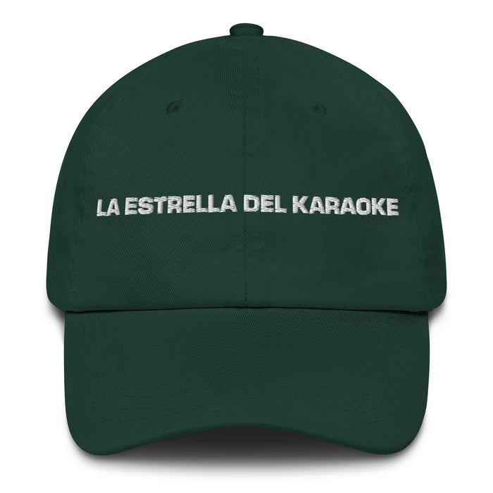 La Estrella Del Karaoke The Karaoke Star Mexican Spanish Pride Gift Regalo Dad Hat