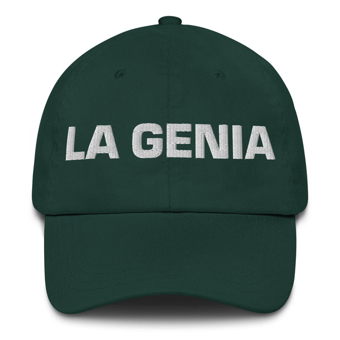 La Genia The Genius Mexican Spanish Pride Gift Regalo Dad Hat