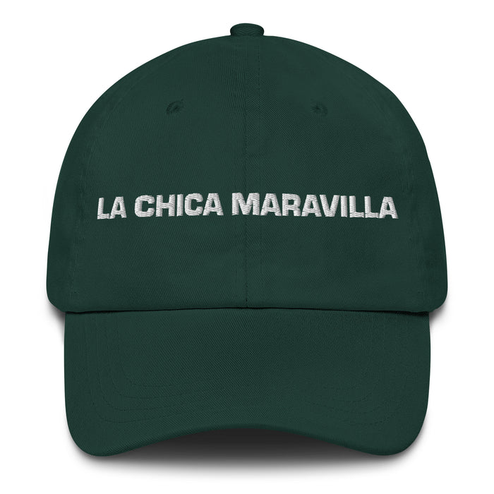 La Chica Maravilla The Wonder Woman / Man Mexican Spanish Pride Gift Regalo Dad Hat