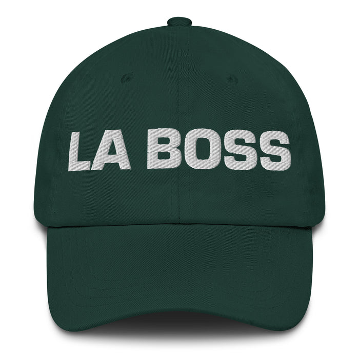 La Boss The Boss Mexican Spanish Pride Gift Regalo Dad Hat