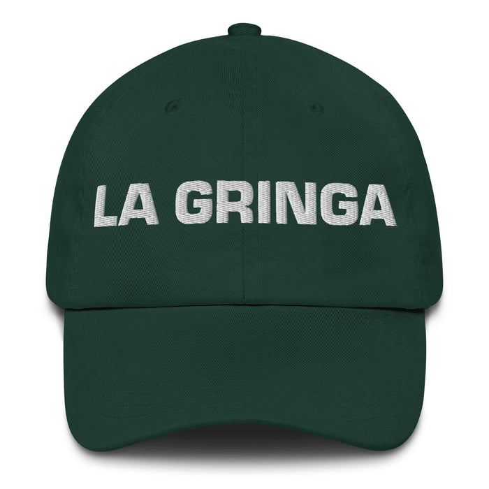 La Gringa The American (Slang) Mexican Spanish Pride Gift Regalo Dad Hat