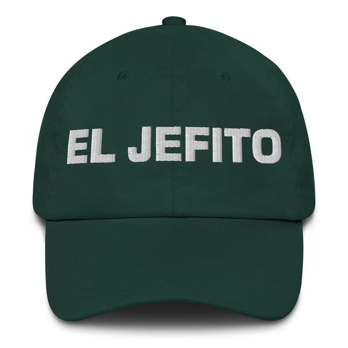 El Jefito The Little Boss Mexican Spanish Pride Gift Regalo Dad Hat