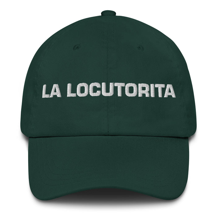 La Locutorita The Little Announcer Mexican Spanish Pride Gift Regalo Dad Hat