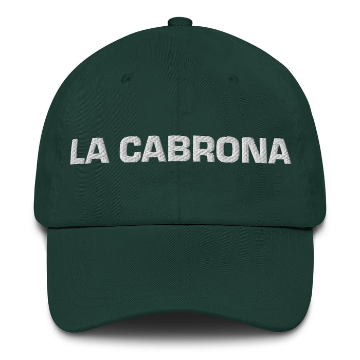 La Cabrona The Tough One Mexican Spanish Pride Gift Regalo Dad Hat