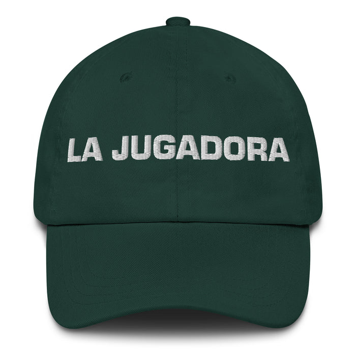 La Jugadora The Player Mexican Spanish Pride Gift Regalo Dad Hat