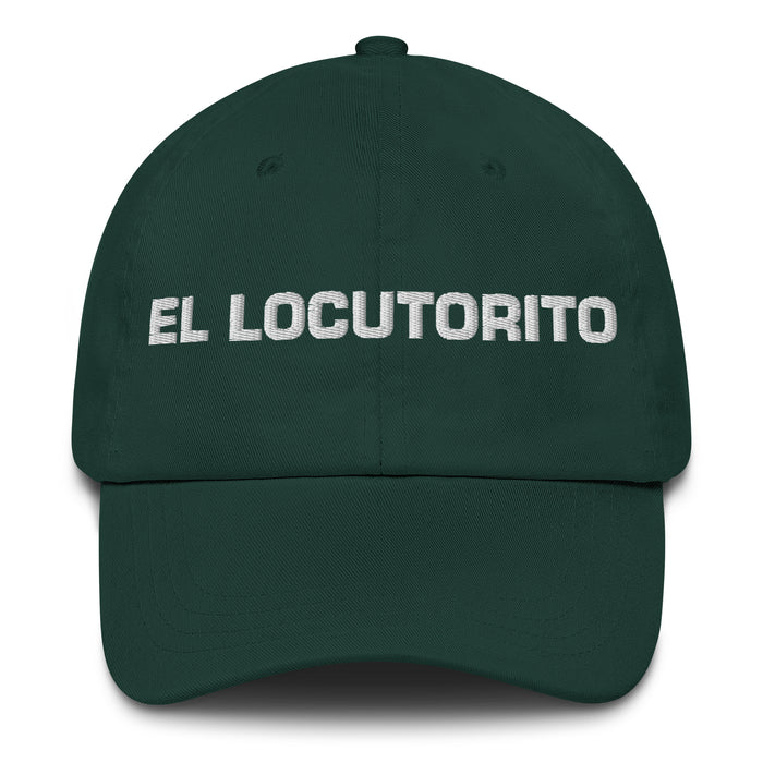 El Locutorito The Little Announcer Mexican Spanish Pride Gift Regalo Dad Hat