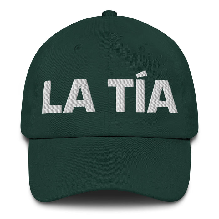 La Tía The Aunt / The Uncle Mexican Spanish Pride Gift Regalo Dad Hat