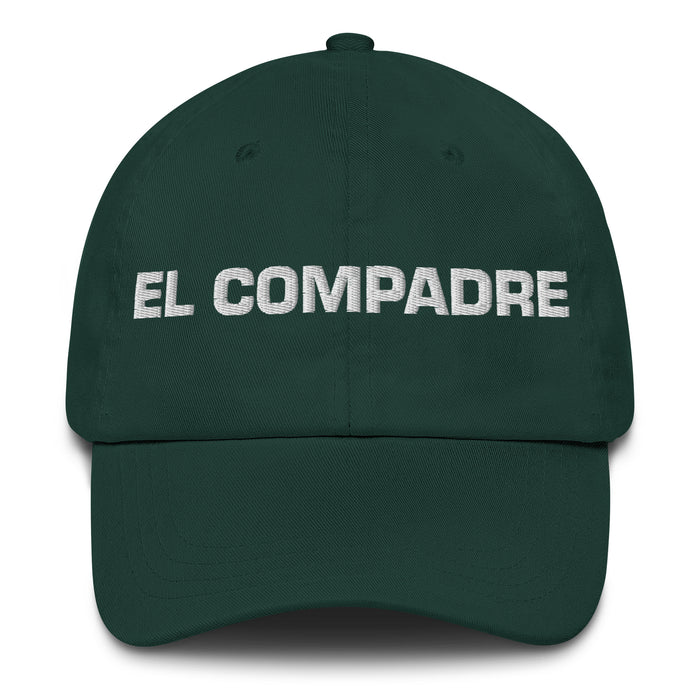 El Compadre The Co-Mother / The Co-Father (Relationship Between Godparents And Parents) Mexican Spanish Pride Gift Regalo Dad Hat