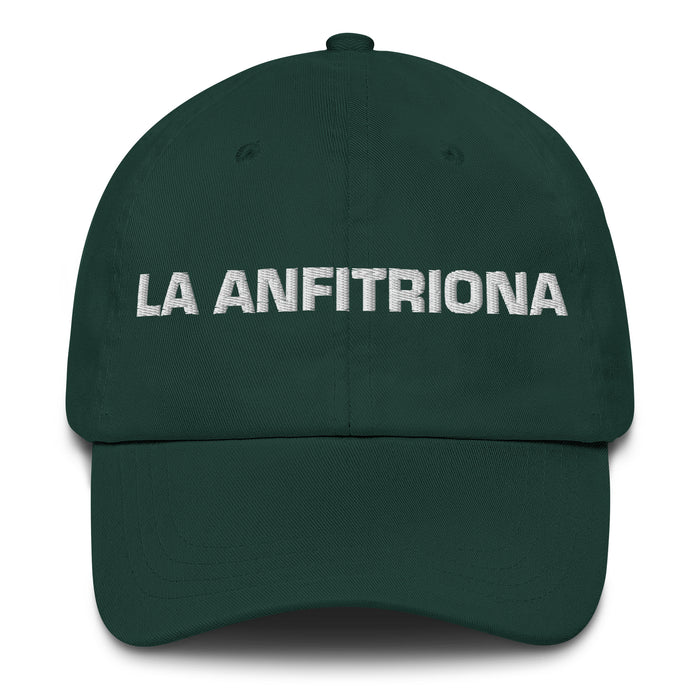 La Anfitriona The Host/Hostess Mexican Spanish Pride Gift Regalo Dad Hat