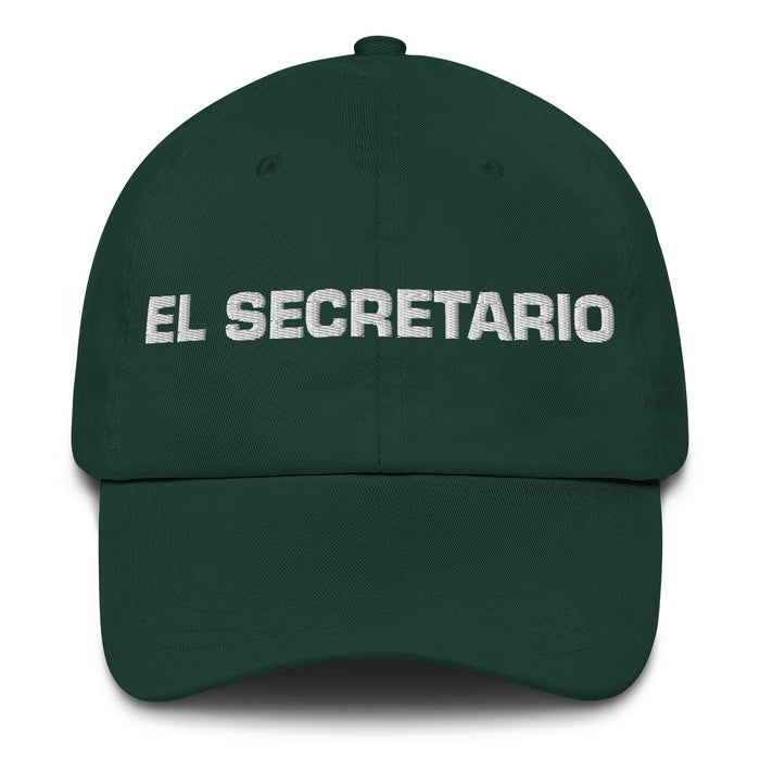 El Secretario The Secretary Mexican Spanish Pride Gift Regalo Dad Hat