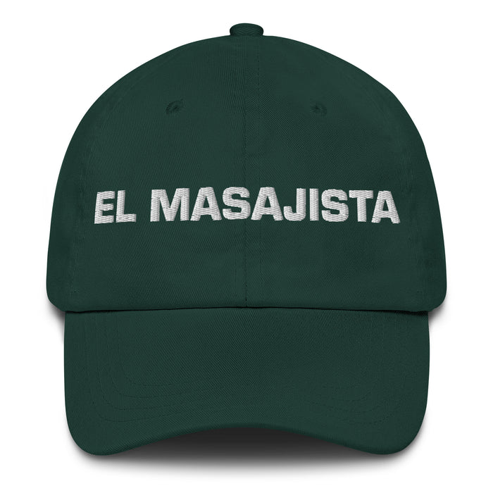 El Masajista The Masseuse Mexican Spanish Pride Gift Regalo Dad Hat