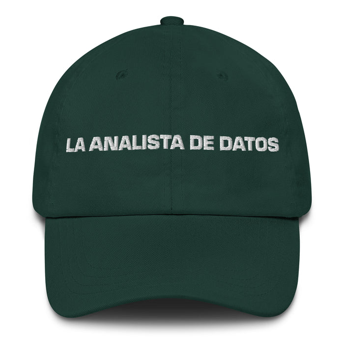 La Analista De Datos The Data Analyst Mexican Spanish Pride Gift Regalo Dad Hat