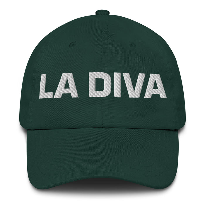 La Diva The Diva Mexican Spanish Pride Gift Regalo Dad Hat