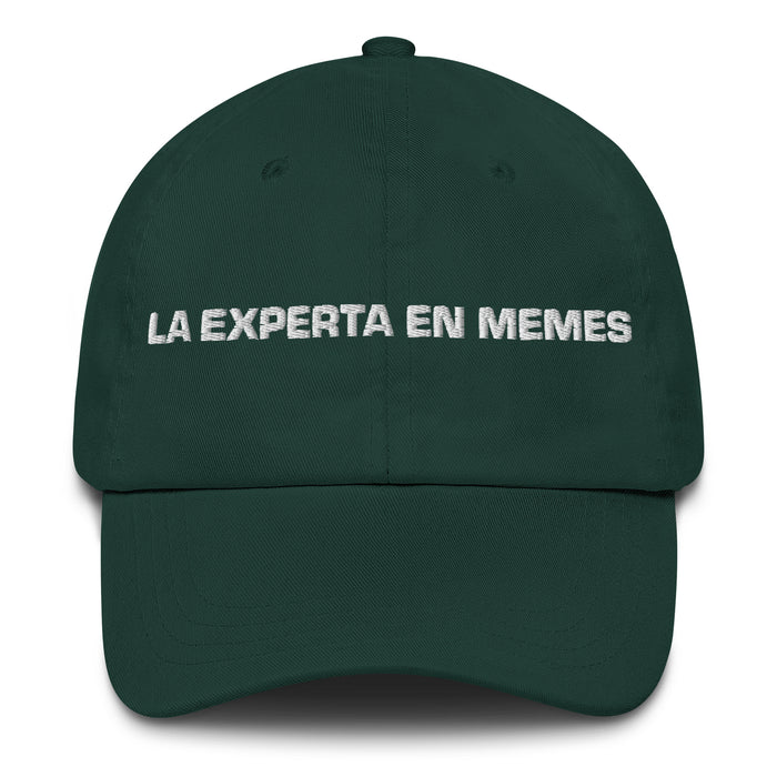 La Experta En Memes The Meme Expert Mexican Spanish Pride Gift Regalo Dad Hat