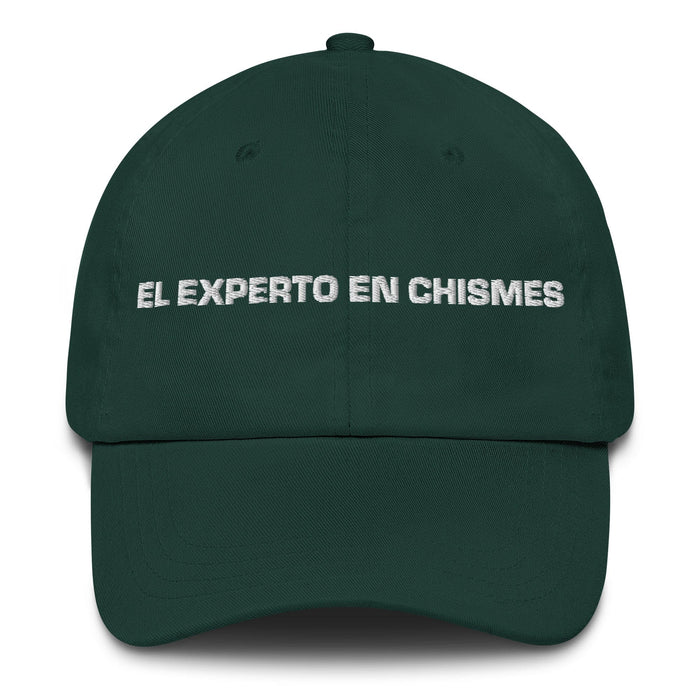 El Experto En Chismes The Gossip Expert Regalo Del Orgullo Español Mexicano Regalo Papá Sombrero