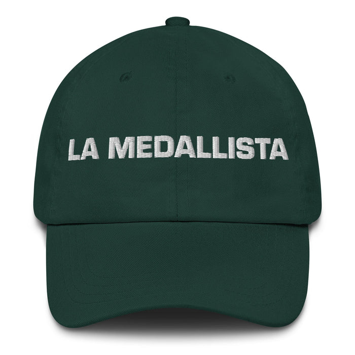 La Medallista The Medalist Mexican Spanish Pride Gift Regalo Dad Hat