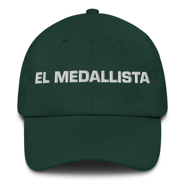 El Medallista The Medalist Mexican Spanish Pride Gift Regalo Dad Hat