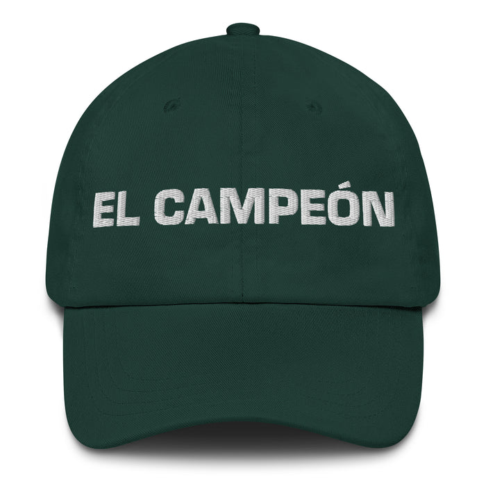 El Campeón The Champion Mexican Spanish Pride Gift Regalo Dad Hat