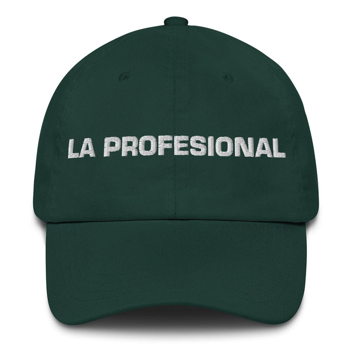 La Profesional The Professional Mexican Spanish Pride Gift Regalo Dad Hat