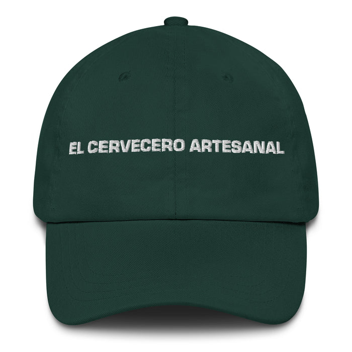 El Cervecero Artesanal The Craft Brewer Mexican Spanish Pride Gift Regalo Dad Hat