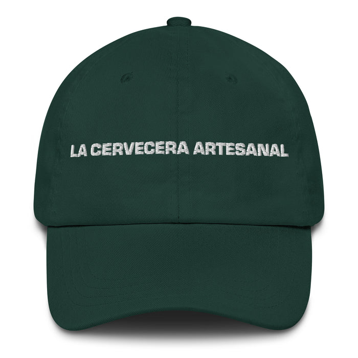 La Cervecera Artesanal The Craft Brewer Mexican Spanish Pride Gift Regalo Dad Hat