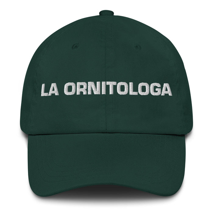 La Ornitologa The Birdwatcher Mexican Spanish Pride Gift Regalo Dad Hat