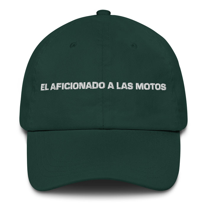 El Aficionado A Las Motos The Motorcycle Enthusiast Mexican Spanish Pride Gift Regalo Dad Hat