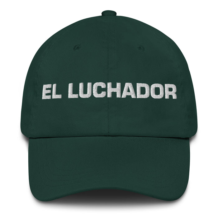 El Luchador The Fighter Mexican Spanish Pride Gift Regalo Dad Hat