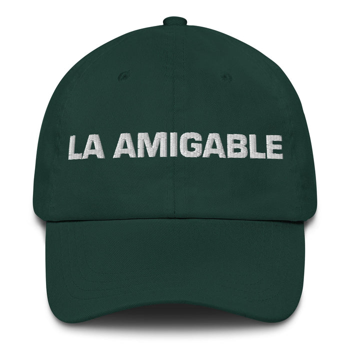 La Amigable The Friendly One Mexicain Espagnol Fierté Cadeau Regalo Papa Chapeau