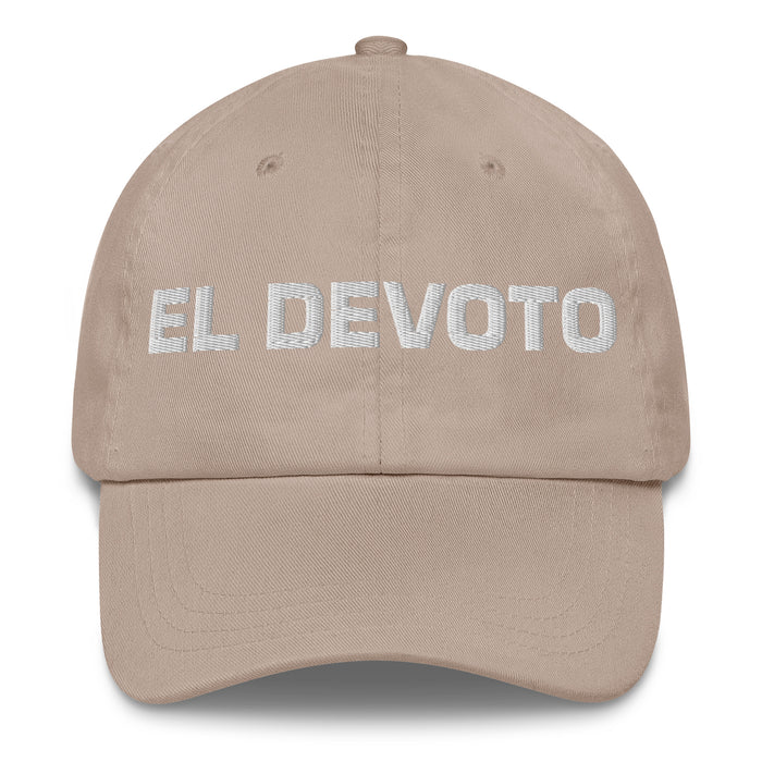 El Devoto The Devoted One Mexican Spanish Pride Gift Regalo Dad Hat - Mexicada